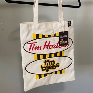 Limited Edition Tim Hortons Timbiebs Tote